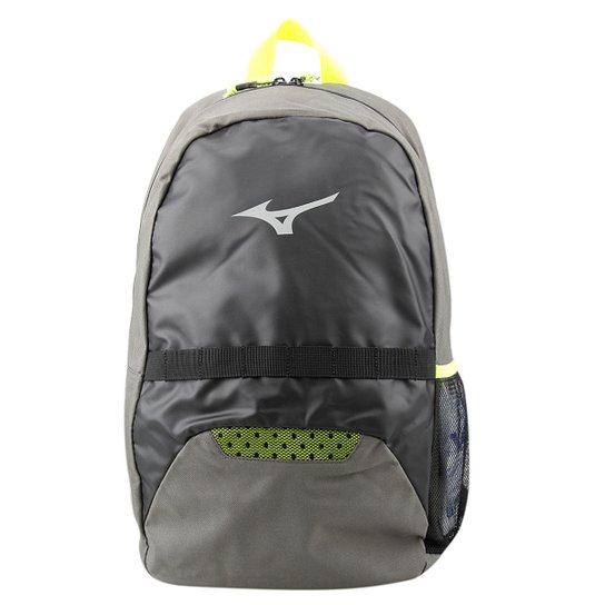 Mochila Mizuno Player Fit - Preto+Amarelo Menor preço em Mochila Mizuno Player Fit - Preto+Amarelo