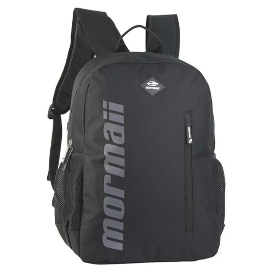 Mochila Mormaii Casual 0215 Preto e Grafite - Unissex - Cinza Menor preço em Mochila Mormaii Casual 0215 Preto e Grafite - Unissex - Cinza