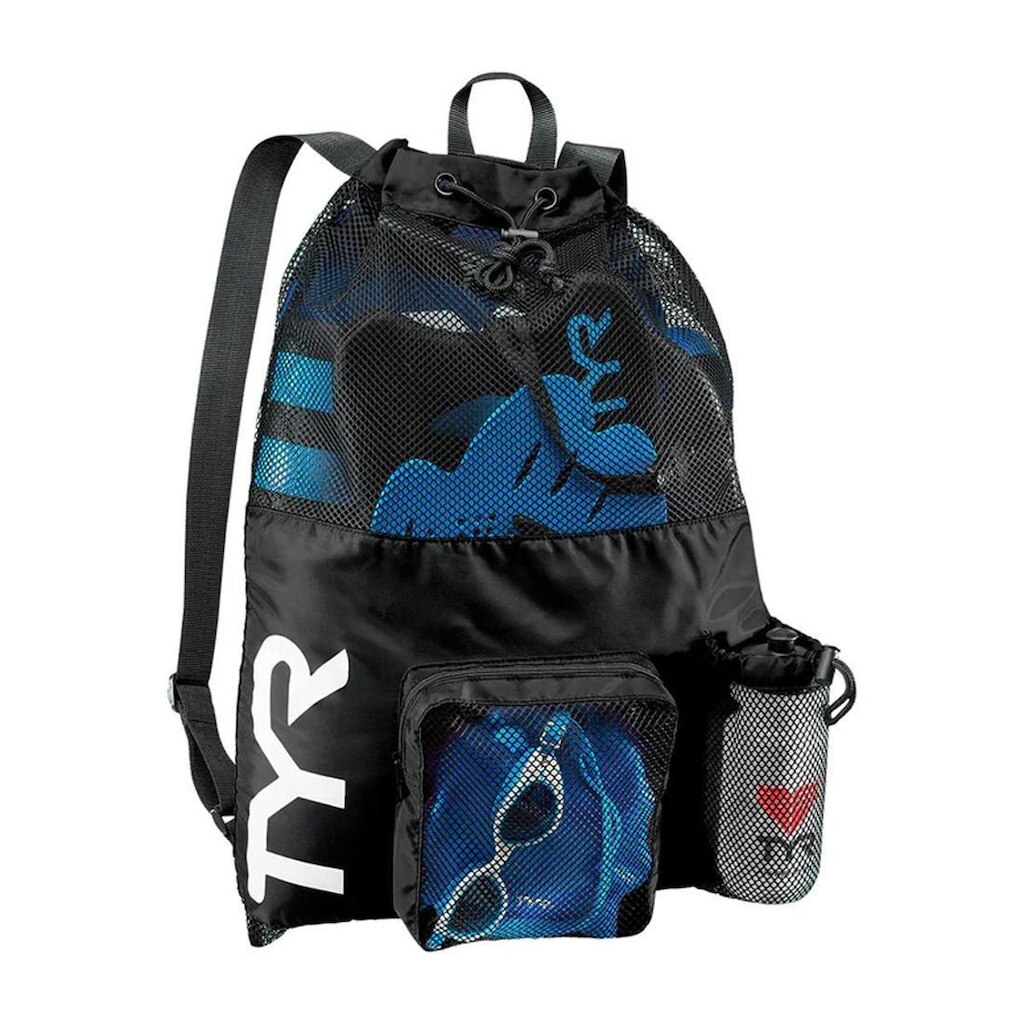 Mochila Natação Big Mesh Mummy 40 Litros Backpack Tyr