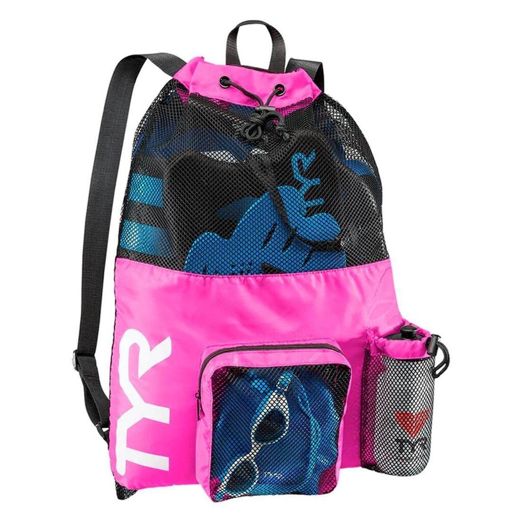 Mochila Natação Big Mesh Mummy 40 Litros Backpack Tyr
