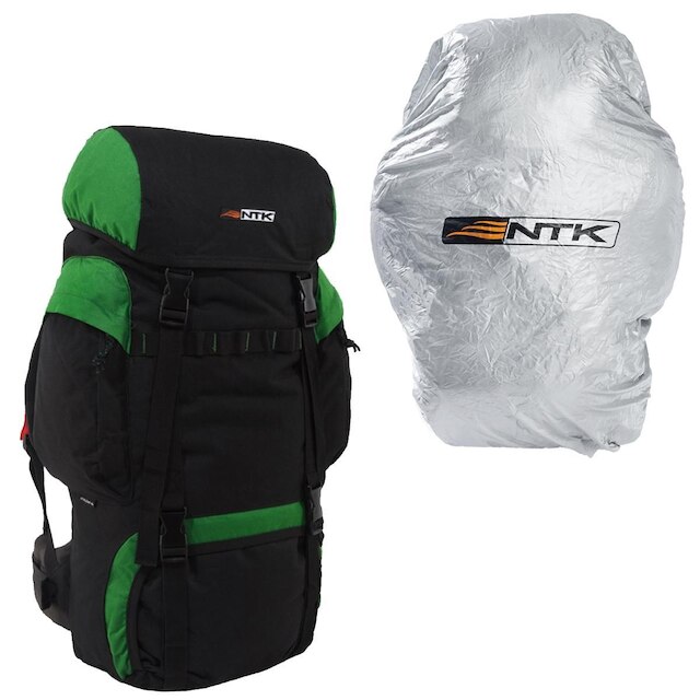 Mochila Nautika Cargueira 45 Litros + Capa de Proteção Intruder - Preto+verde é boa?