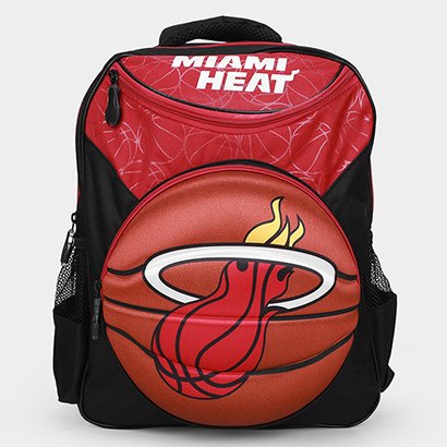 Mochila NBA Miami Heat 3D - Unissex