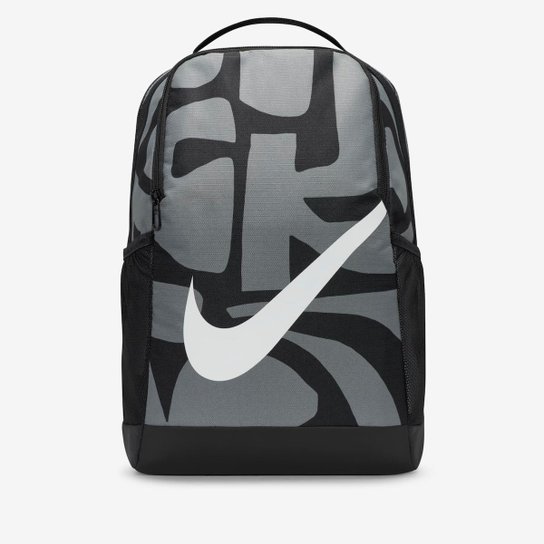 Mochila Nike Brasilia Infantil - Preto+Branco Menor preço em Mochila Nike Brasilia Infantil - Preto+Branco
