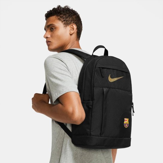 Mochila Nike Elemental FC Barcelona Unissex - Preto+Branco Menor preço em Mochila Nike Elemental FC Barcelona Unissex - Preto+Branco