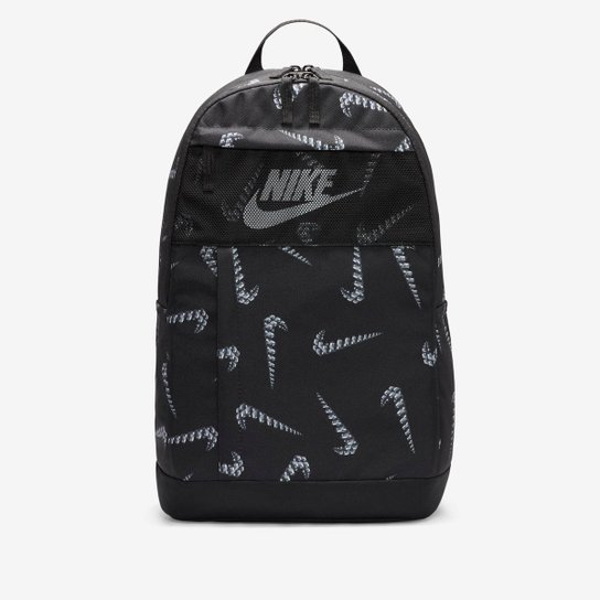 Mochila Nike Elemental Unissex - Preto+Branco Menor preço em Mochila Nike Elemental Unissex - Preto+Branco