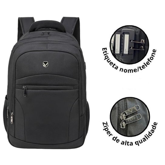 Mochila Notebook 16.5 Polegadas Resistente Água C/Cadeado