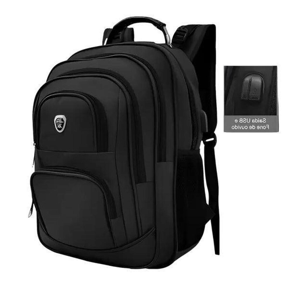 Mochila Notebook Executiva Masculina Feminina Reforçada Trabalho Viagem Faculdade ótima