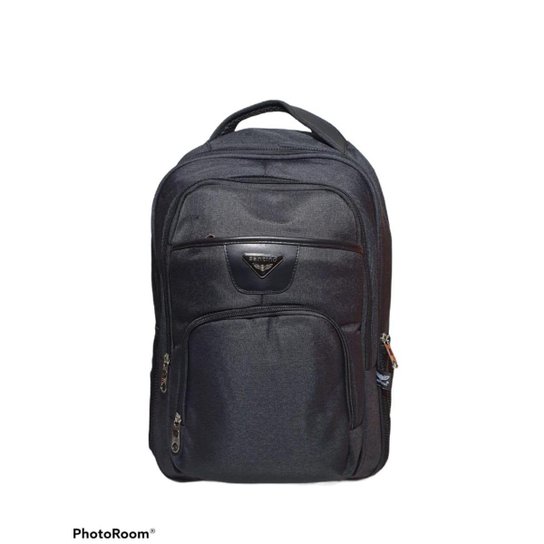 Mochila Notebook Santino Impermeável Executiva Resistente - Preto Menor preço em Mochila Notebook Santino Impermeável Executiva Resistente - Preto