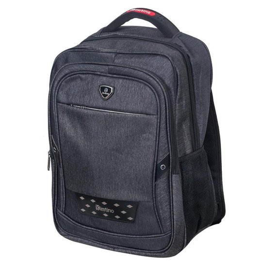 Mochila Notebook Unissex Reforçada Kimtino - Preto Menor preço em Mochila Notebook Unissex Reforçada Kimtino - Preto