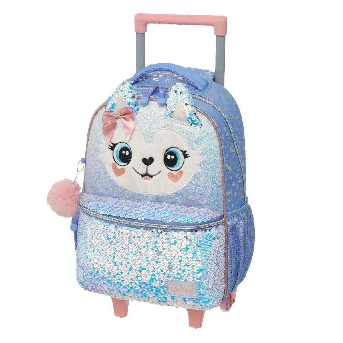 Mochila Pacific com Carrinho Pack Me Husky Lilás