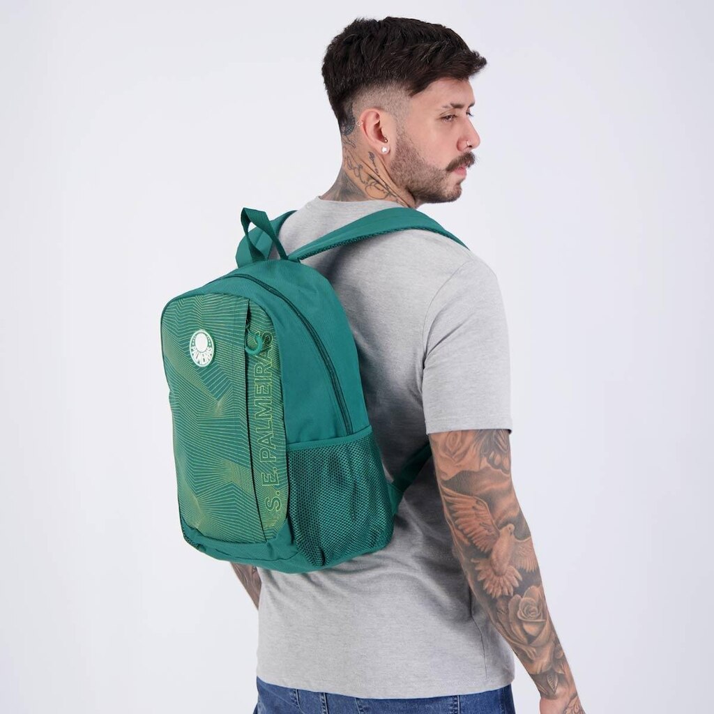Mochila Palmeiras Torcedor Verde