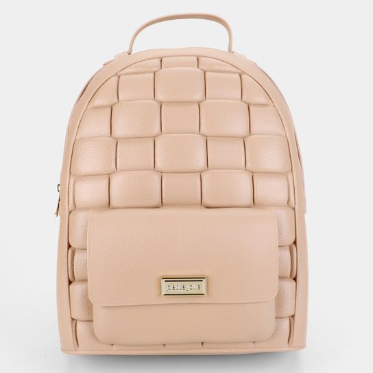 Mochila Petite Jolie Chris Feminina - Caramelo Menor preço em Mochila Petite Jolie Chris Feminina - Caramelo