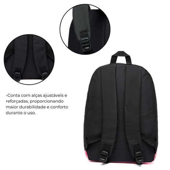 Mochila Polo One Casual Resistente Faculdade Trabalho Escola Impermeável 14 Litros