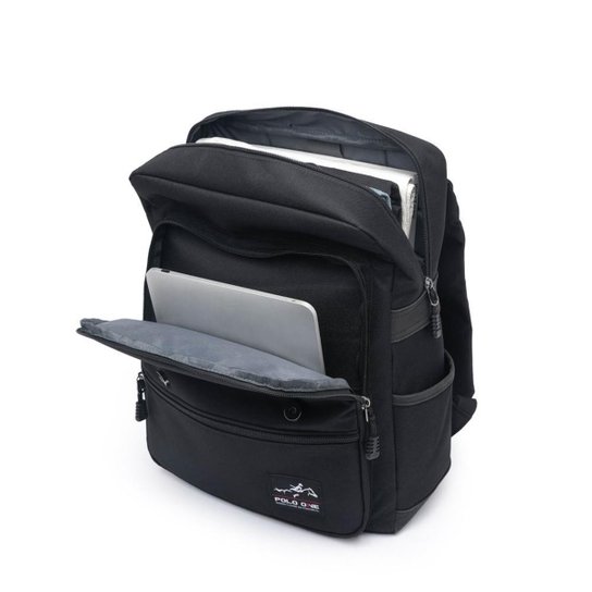 Mochila Polo One Reforçada Notebook Escolar Trabalho 13 litros