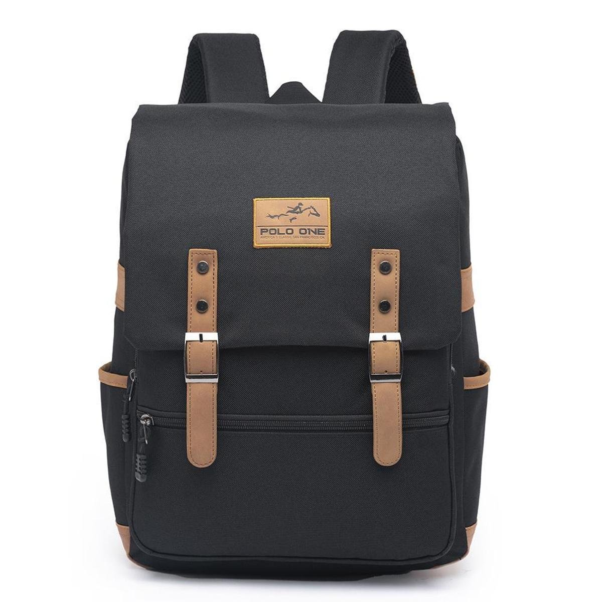 Mochila Polo One Reforçada Notebook Escolar Trabalho 13 litros