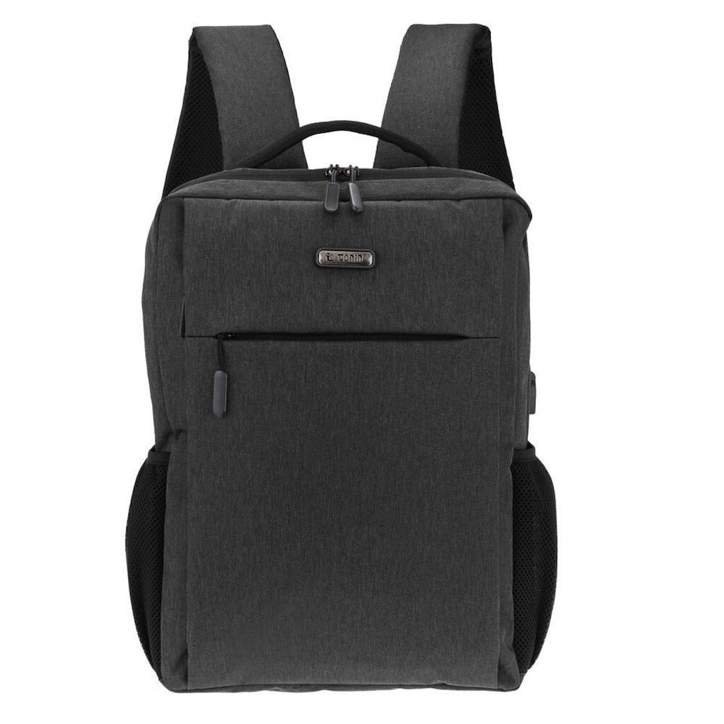 Mochila Porta Notebook Nimbus Tonin Slim Ergonômica com plug USB