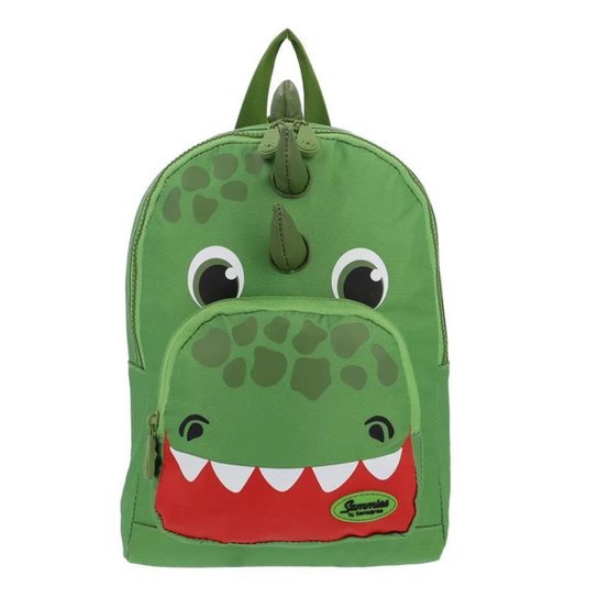 Mochila Pré-Escolar Samsonite Play 2Sm Dino Verde - Verde Menor preço em Mochila Pré-Escolar Samsonite Play 2Sm Dino Verde - Verde