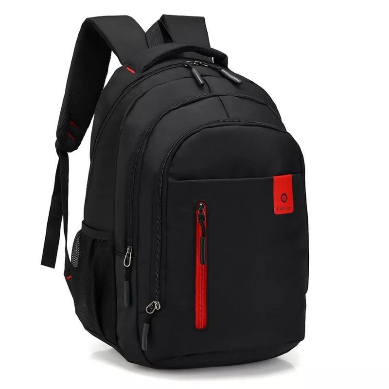 Mochila Preta Notebook Multifuncional Versatil Resistente em oferta na Shopee Mochila Preta Notebook Multifuncional Versatil Resistente