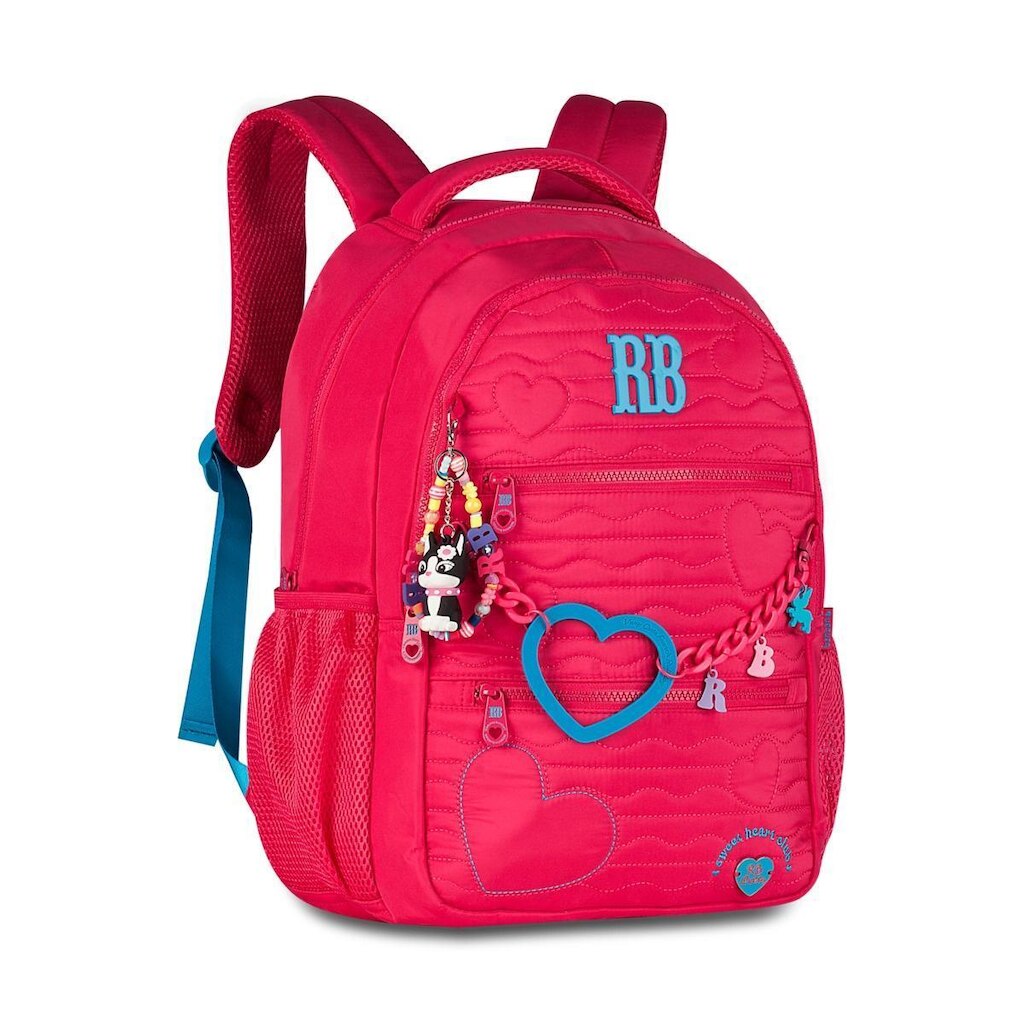 Mochila Rebecca Bonbon Matelassê Corações Bolsa Feminina
