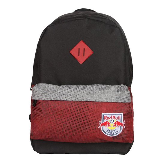 Mochila red bull block 18,5l - Preto+Vermelho