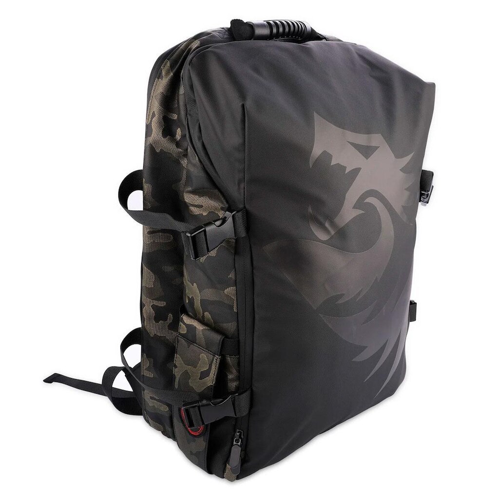 Mochila Redragon Beowulf - para Notebook até 17.3 - Impermeável - Suporta até 20Kg - Preta - GB-96