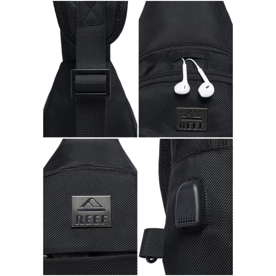 Mochila Reef Shoulder Bag Transversal Espaçosa Resistente