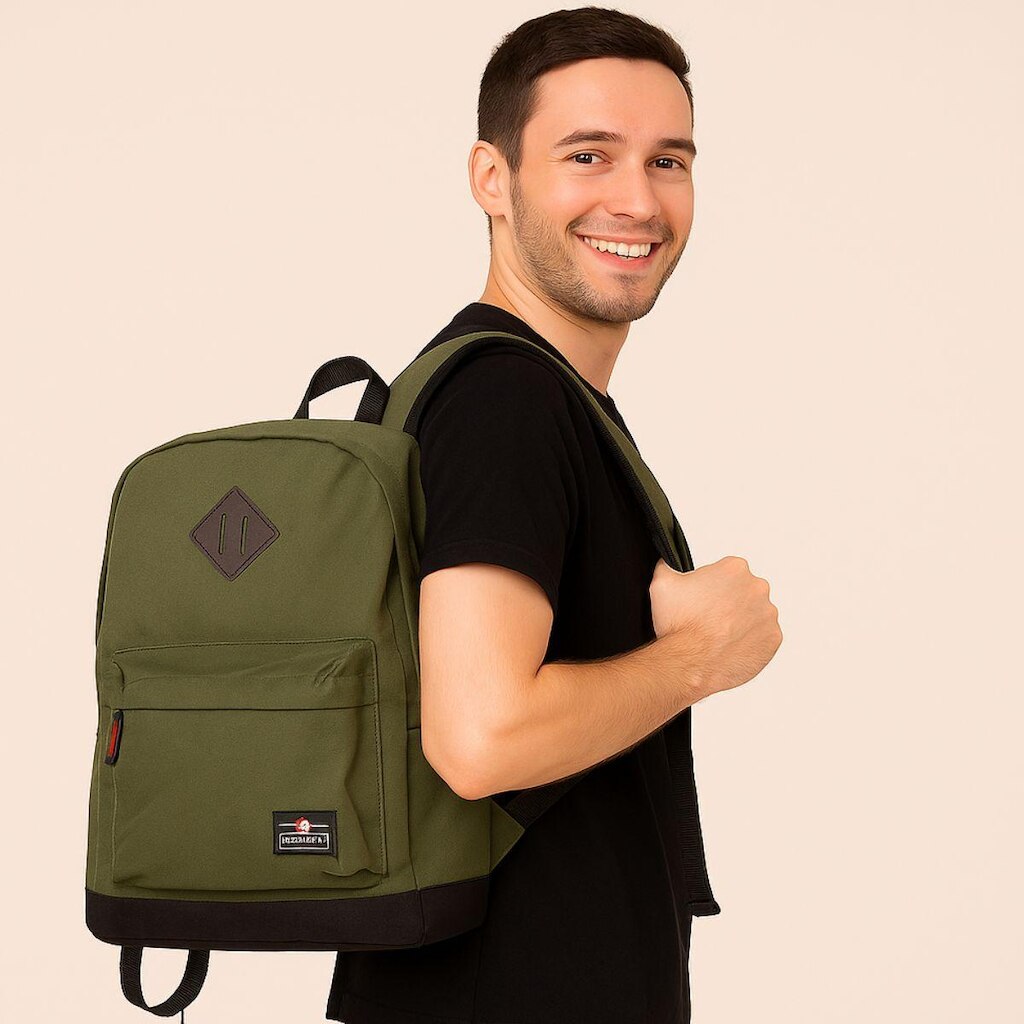 Mochila Republic Masculina Escolar Trabalhou Viagem Chenson