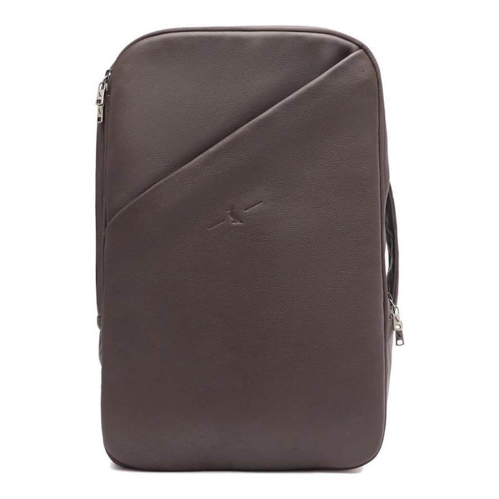 Mochila Reserva RSV Office Leather 2.0 Couro Marrom 18Litros