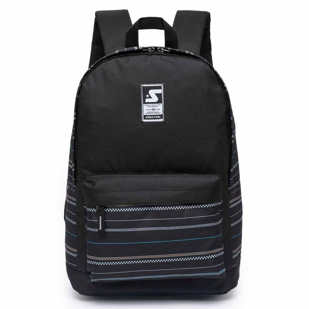 Mochila Resistente Preta Escolar Trabalho Faculdade 17 Litros