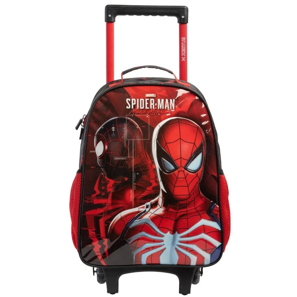 Mochila Rodinha Infantil Escolar Pequena Creche Spiderman Escolar Xeryus 14921