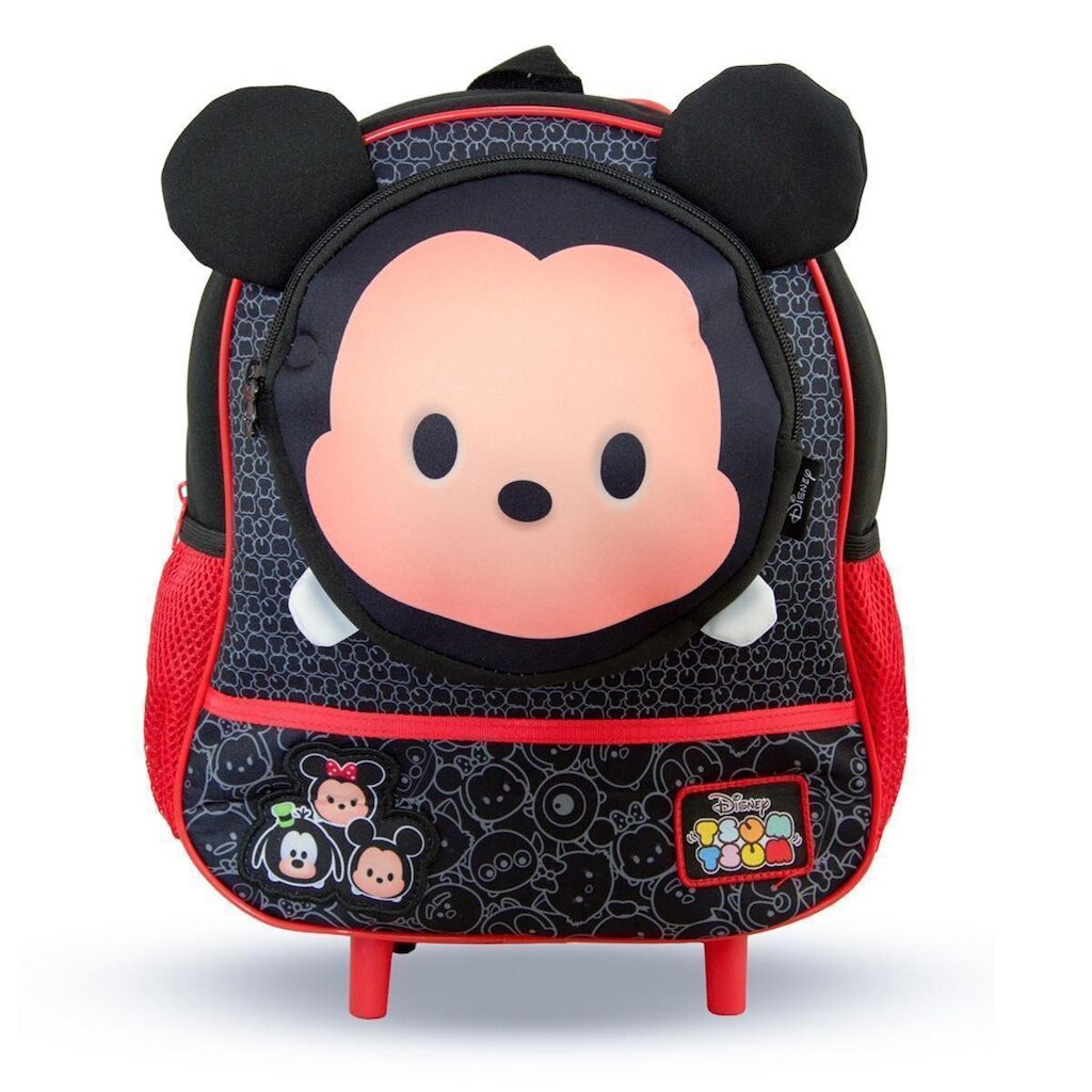 Mochila Rodinhas Escolar Mickey Disney Infantil Menino