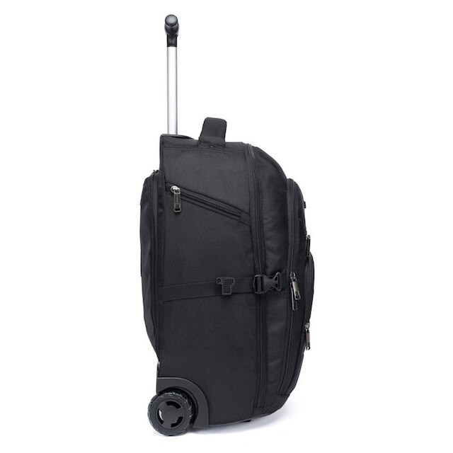 Mochila Rodinhas Swicky Masculina Executiva Resistente Impermeável Trabalho