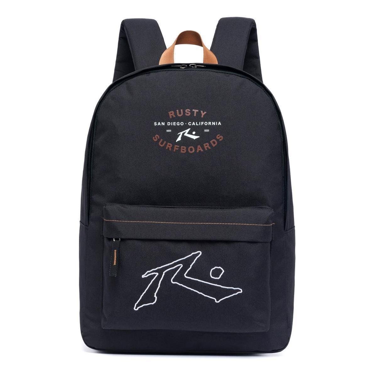 Mochila Rusty Masculina Espaçosa Resistente 15 Litros