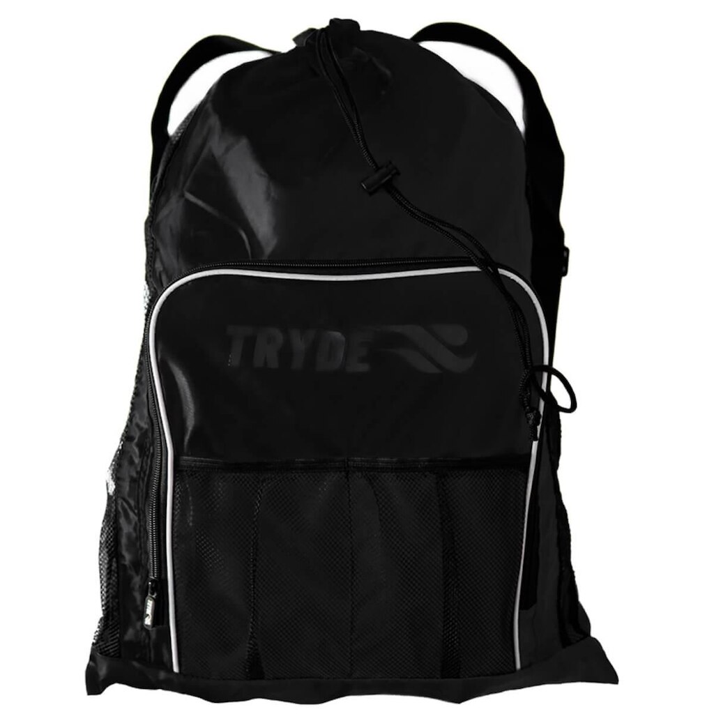 Mochila sacola preta 40L Tryde Transporte Molhados