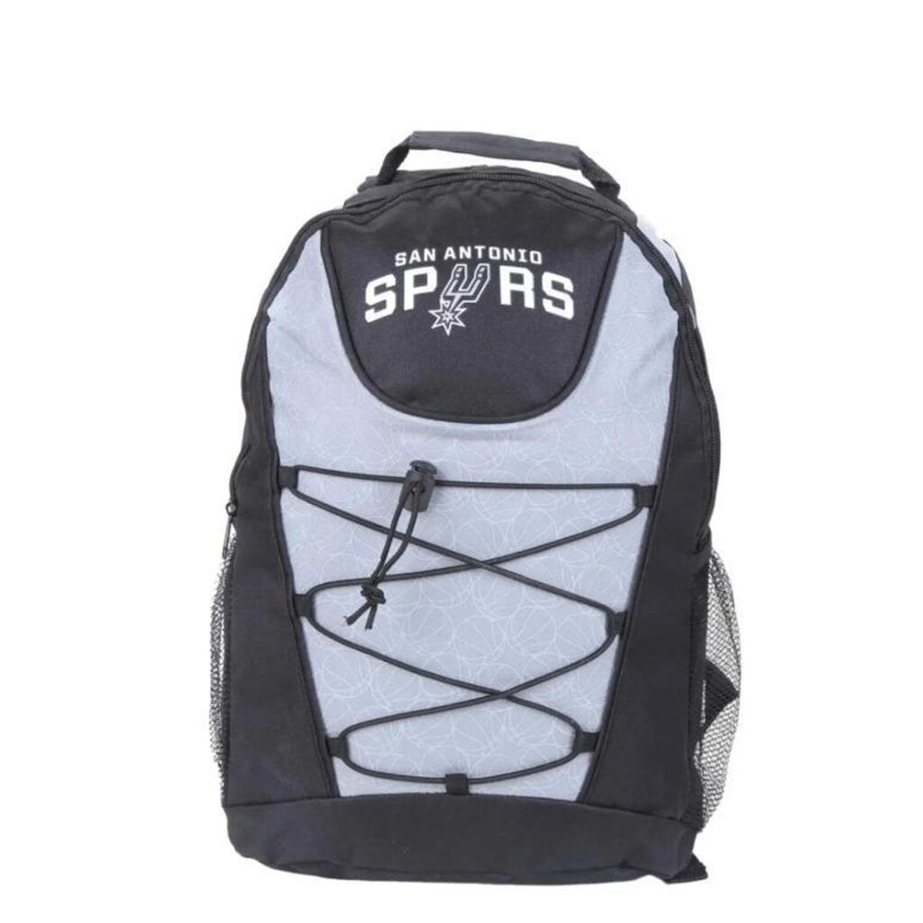 MOCHILA SAN ANTONIO SPURS BUNGEE 20 LITROS PRETO CINZA