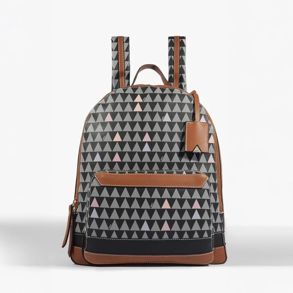 Mochila Schutz New Triangle Grande Jenny Preta Feminino