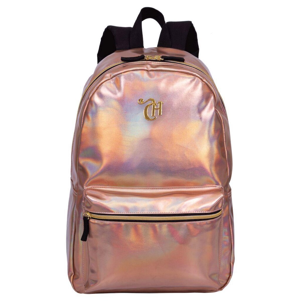 Mochila Sestini Capricho Dourada 21x5 Feminina