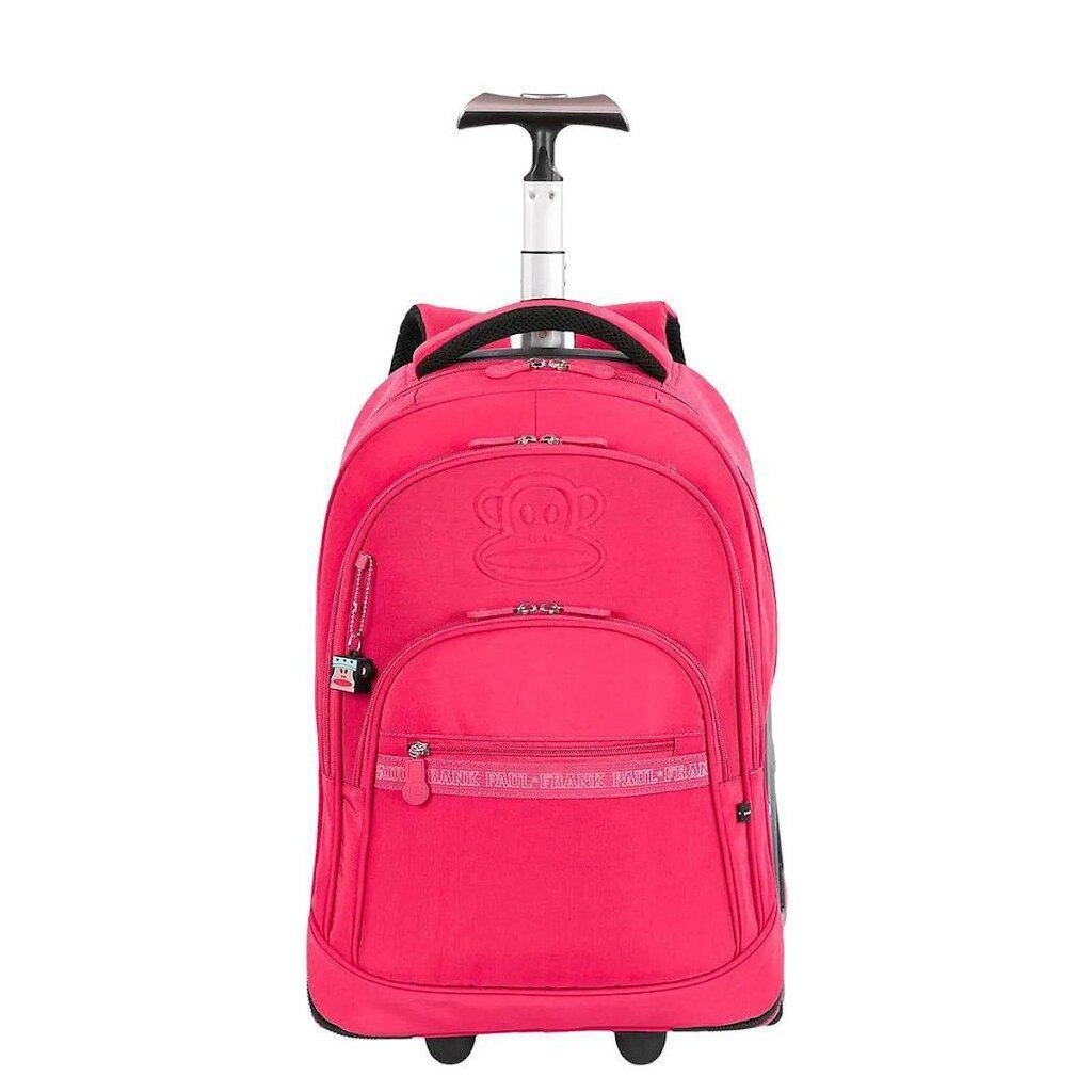 Mochila Sestini Carrinho Mega Rodas Paul Frank Classics