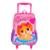 Mochila Sestini Com Carrinho M Lulu 15 Litros Rosa - Rosa