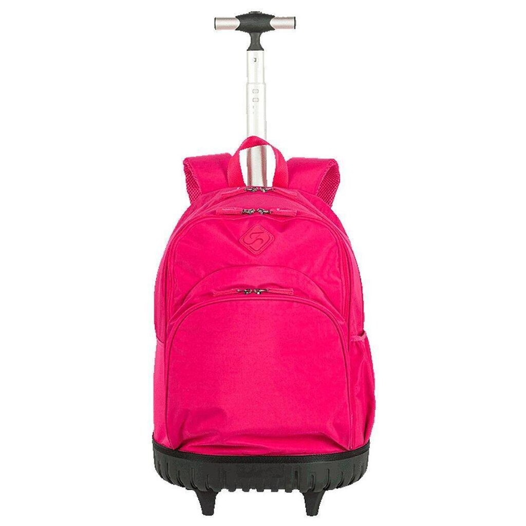 Mochila Sestini com Rodinhas Rollingg Crinkle 2 Rosa Pink