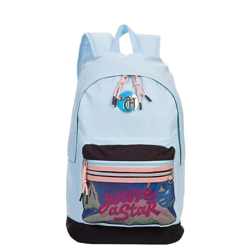 Mochila Sestini Grande Capricho Candy Azul Blueberry