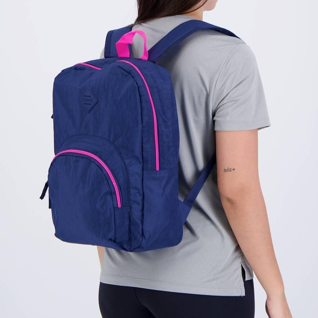 Mochila Sestini Happy Crinkle Marinho