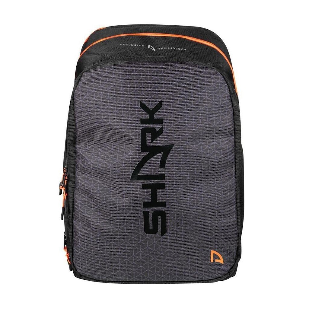 Mochila Shark Elite Preta e Laranja
