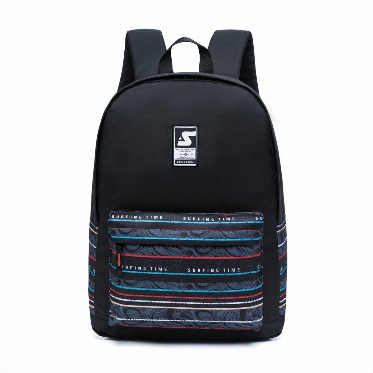 Mochila Spector Escolar Masculina Reforçada