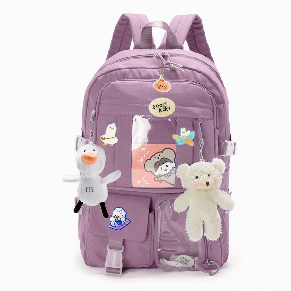 Mochila Spector Feminina Juvenil Reforçada Escolar Trabalho Faculdade 16 Litros
