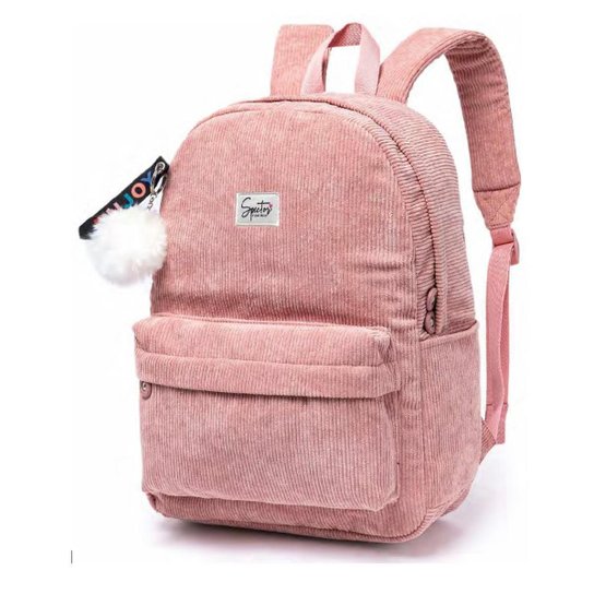 Mochila Spector SP5338D Velvet - Rosa Menor preço em Mochila Spector SP5338D Velvet - Rosa