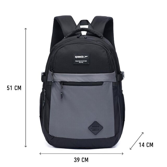 Mochila Speedo  Reforçada Notebook Masculina 27 Litros