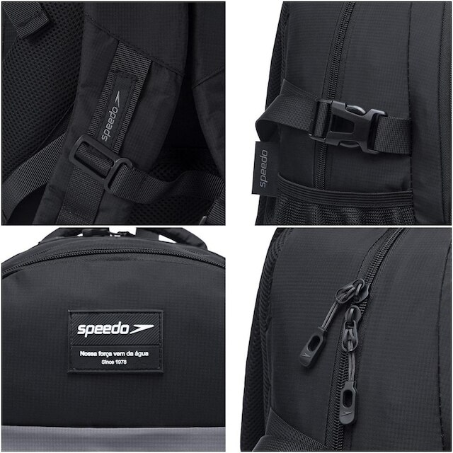 Mochila Speedo  Reforçada Notebook Masculina 27 Litros