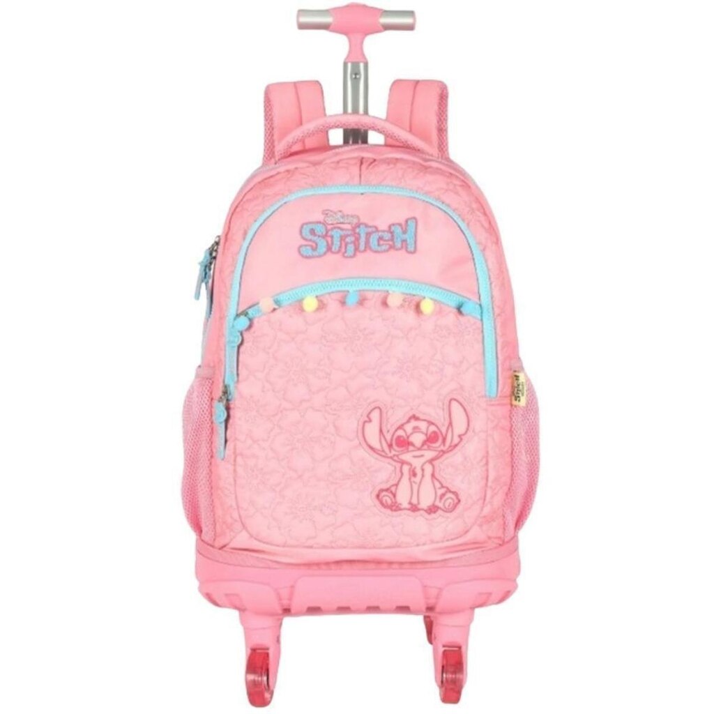 MOCHILA STITCH LUXCEL COM RODAS INFANTIL FEMININA MC50072SC