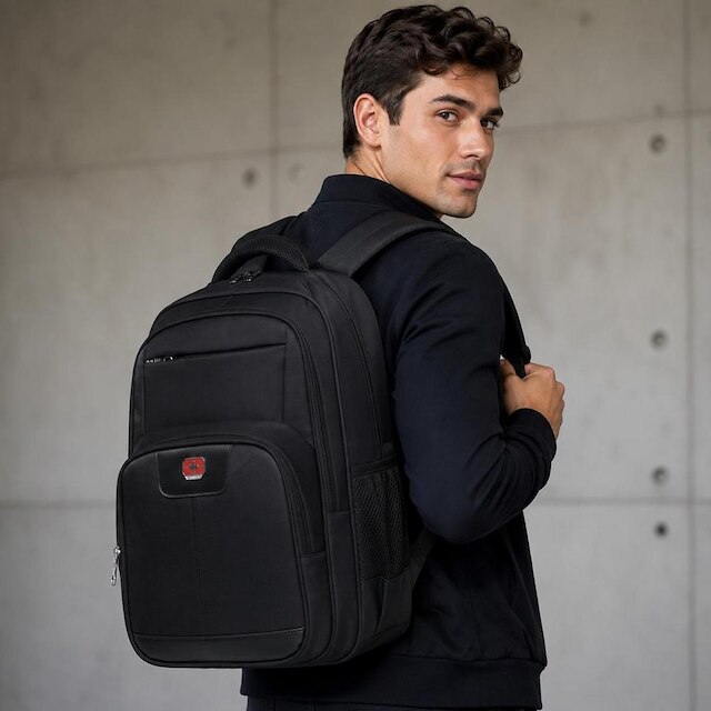 Mochila Swicky Executiva Grande Compartimento Notebook 23 Litros